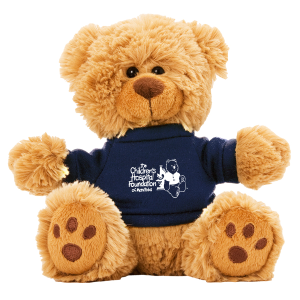 6" Plush Teddy Bear With Choice of T-Shirt Color