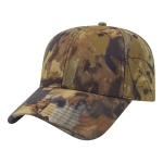 Six Panel Structured Camo Cap