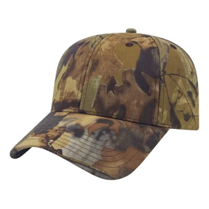 Six Panel Structured Camo Cap